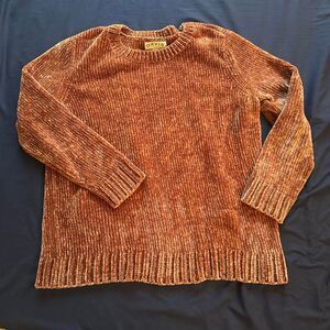 Orvis Women's Salmon / Pink soft Sweater Womens Sz XL